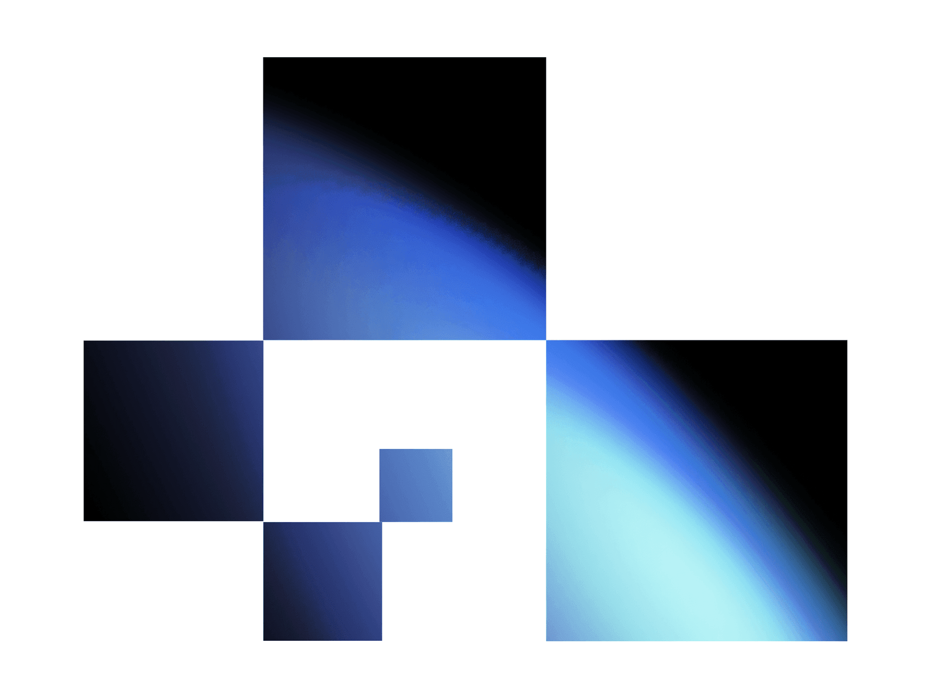 Biterbit isotype design exploring a compact and memorable brand symbol.
