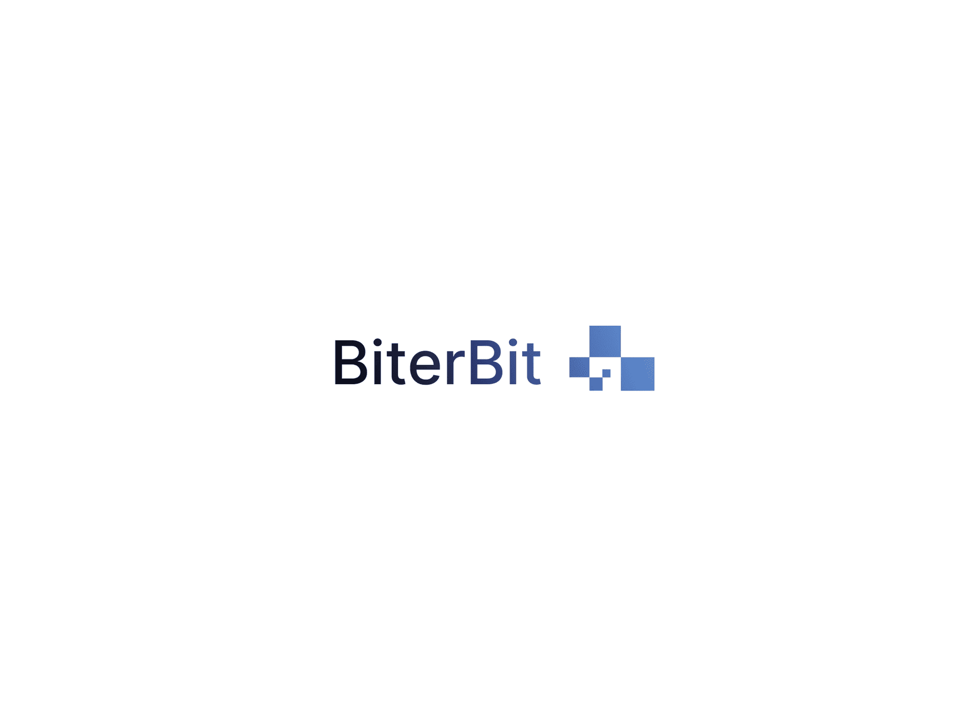 Biterbit isologo design combining symbol and logotype in a cohesive identity study.