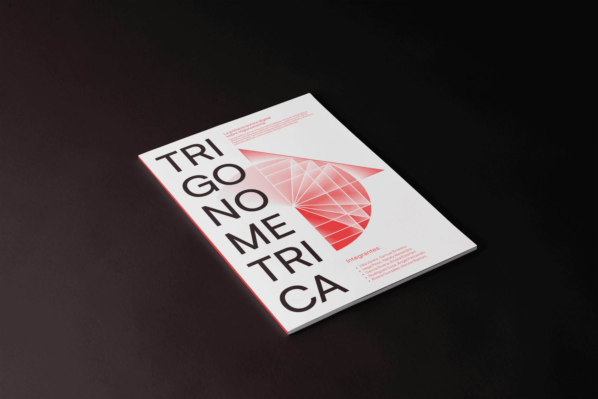Magazine mockup showing editorial layouts and print-inspired visual presentation.