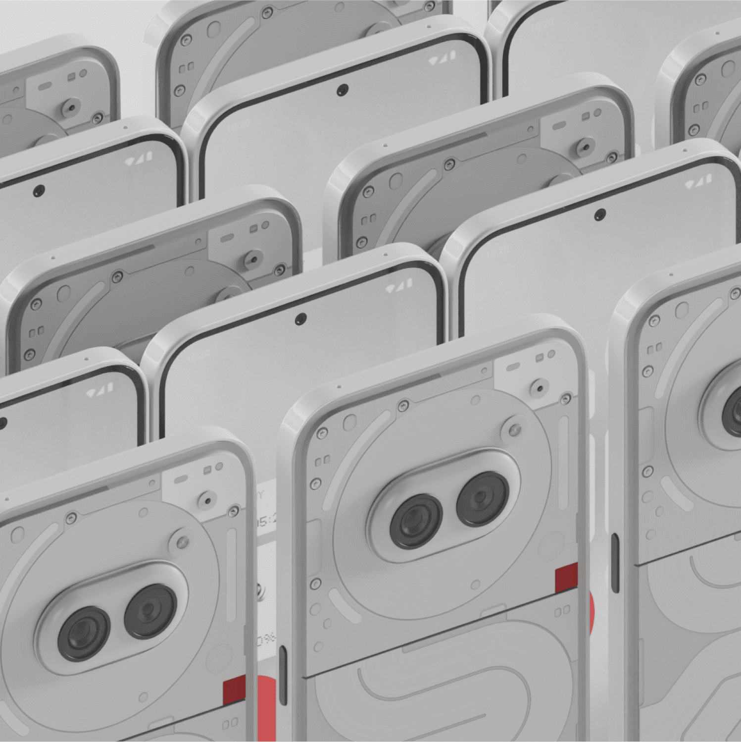 Nothing Phone 2A mockup with a refined product showcase and modern composition.