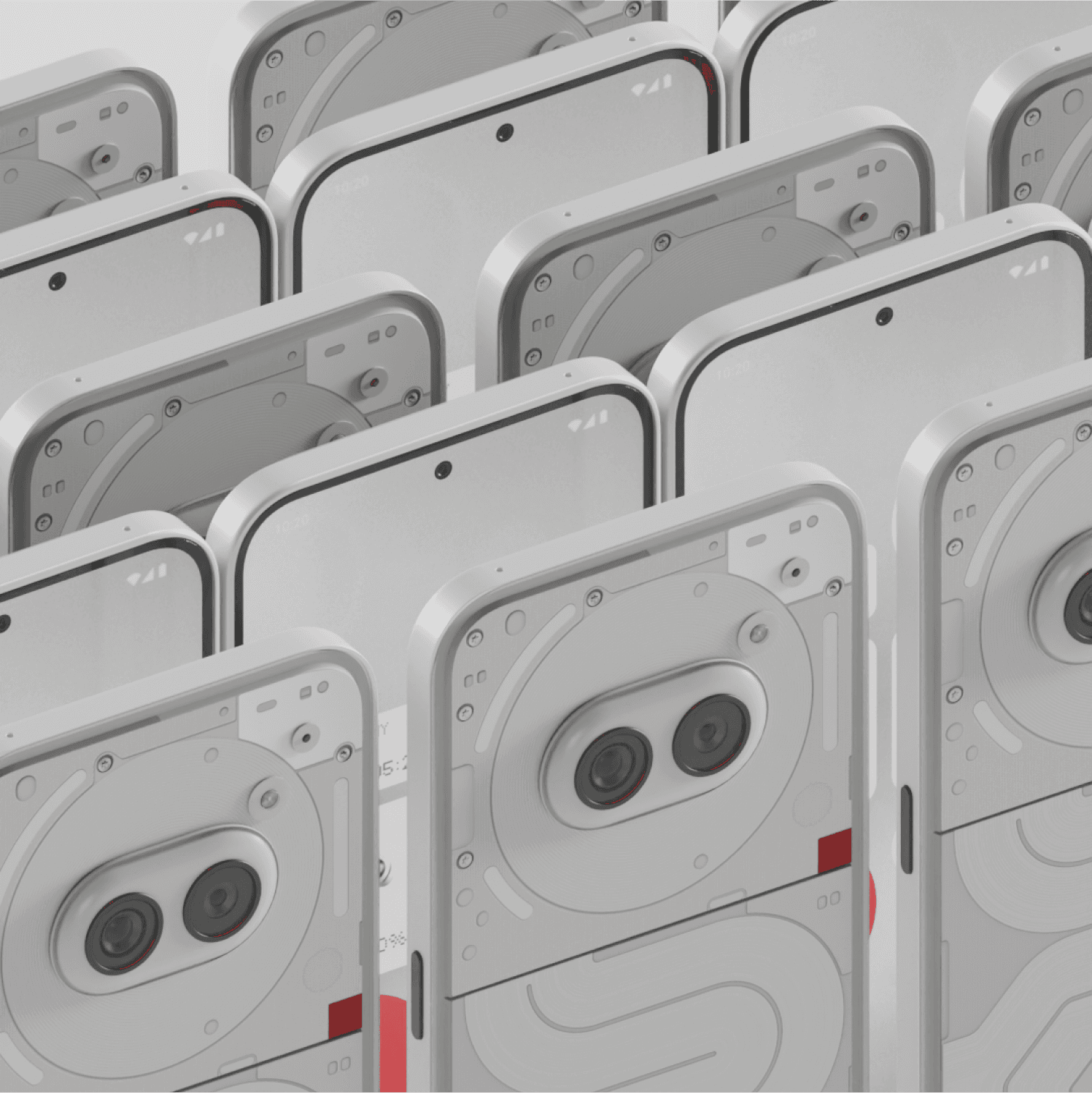 Nothing Phone 2A mockup with a refined product showcase and modern composition.